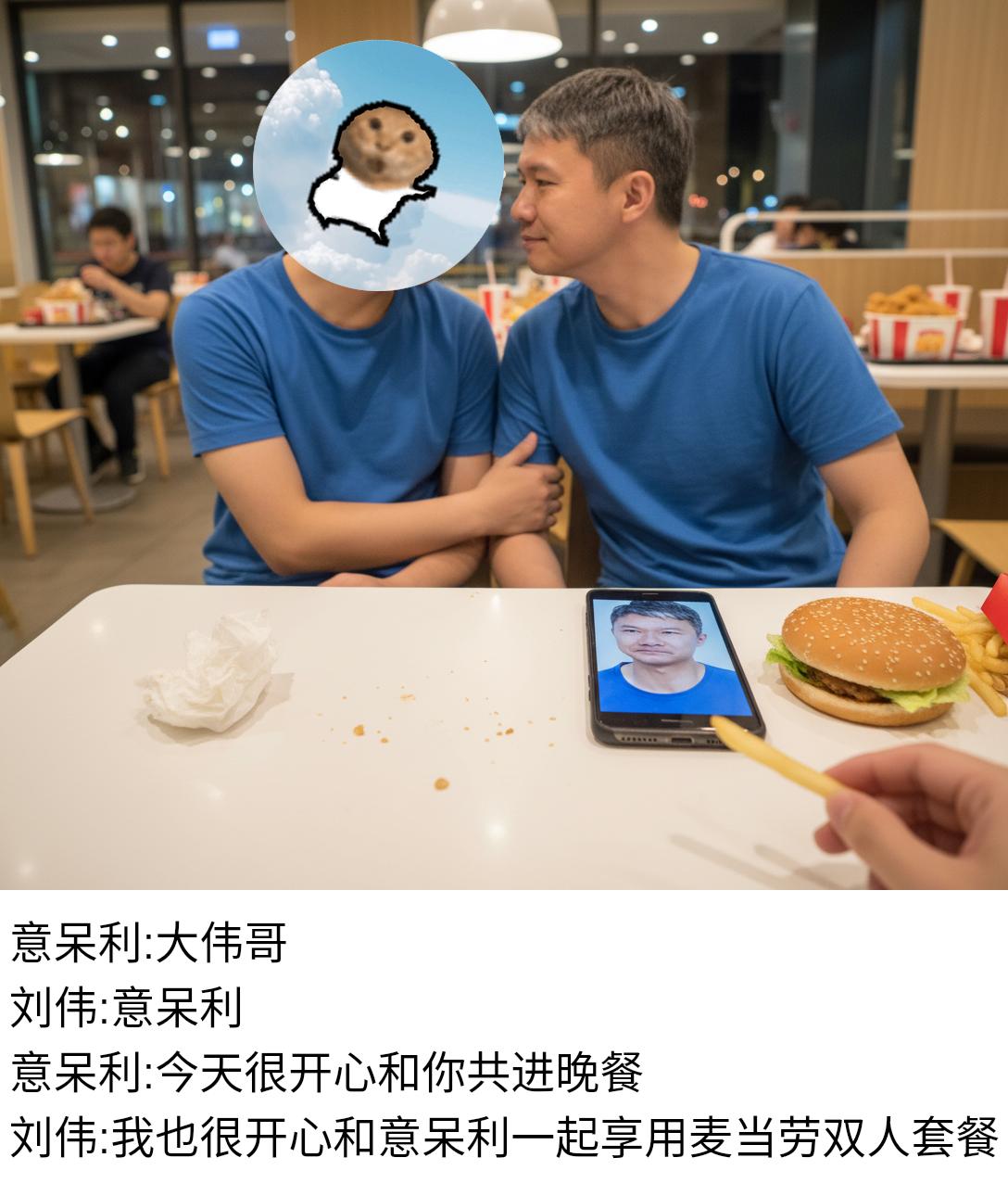 meme mihoyo_liuwei_dinner